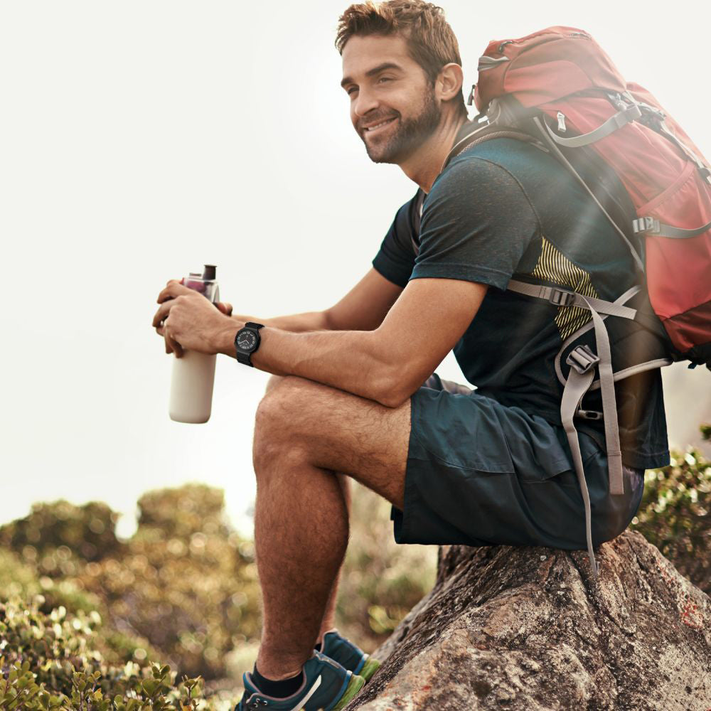 Techsuit W068 band voor Samsung Galaxy Watch Ultra, Zwart