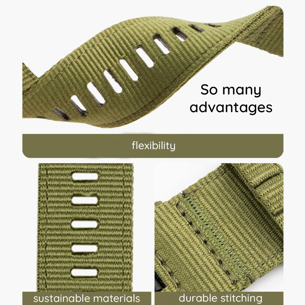 Techsuit W070 band voor Garmin Instinct / Approach / Fenix Watch Series, 20mm, Oranje