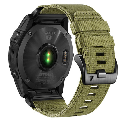 Techsuit W070 band voor Garmin Instinct / Approach / Fenix Watch Series, 20mm, Groen