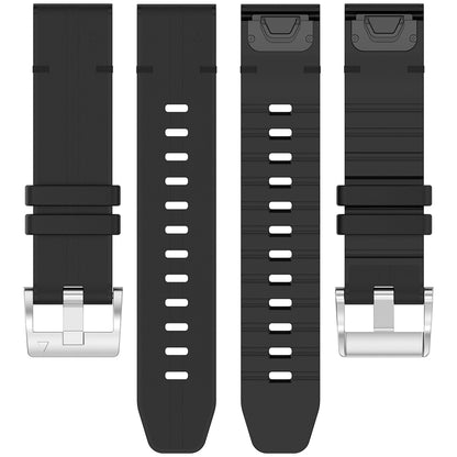 Techsuit W071 Strap for Garmin Watch Fenix Series, 26mm, Black