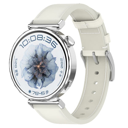 Techsuit W073 band voor Huawei Watch / Garmin Watch Series, 18mm, Wit