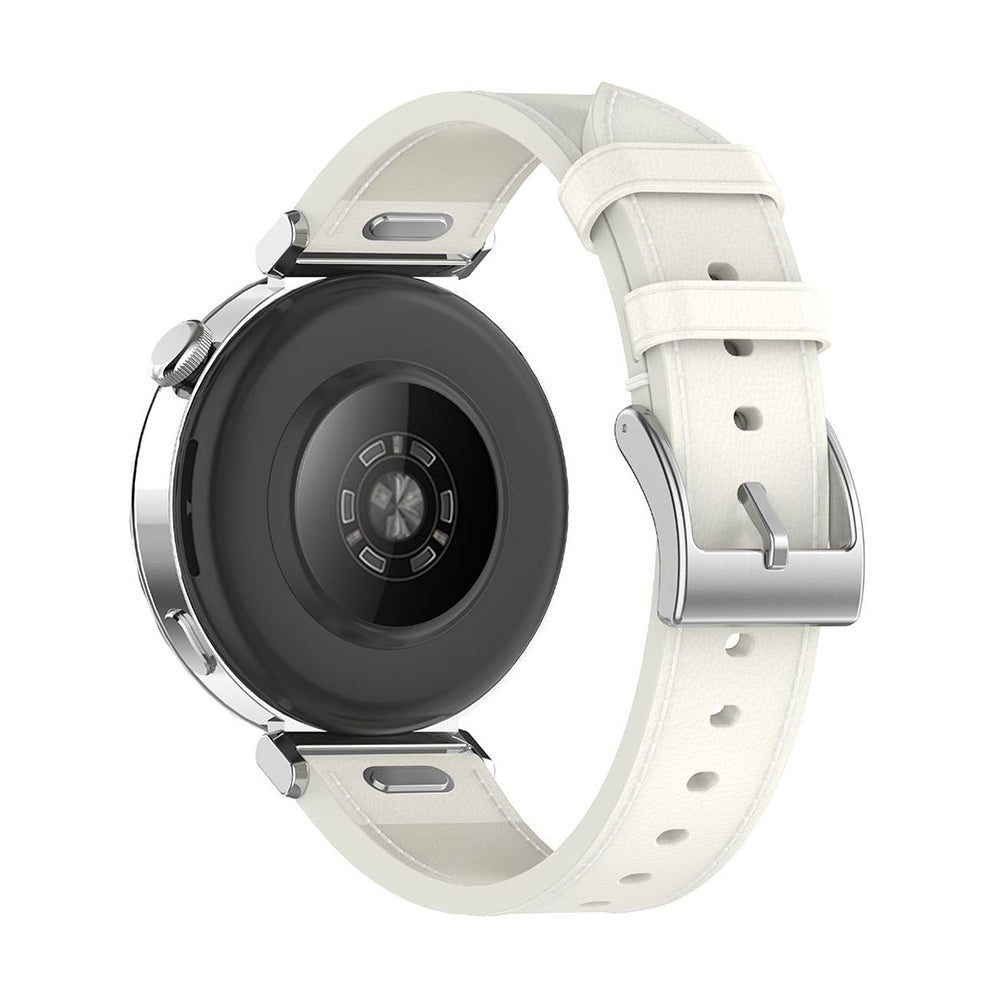 Techsuit W073 band voor Huawei Watch / Garmin Watch Series, 18mm, Wit