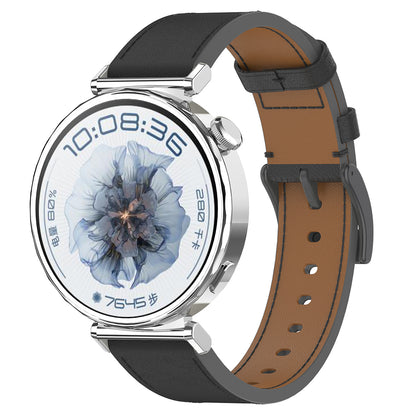 Techsuit W073 band voor Huawei Watch / Garmin Watch Series, 18mm, Zwart