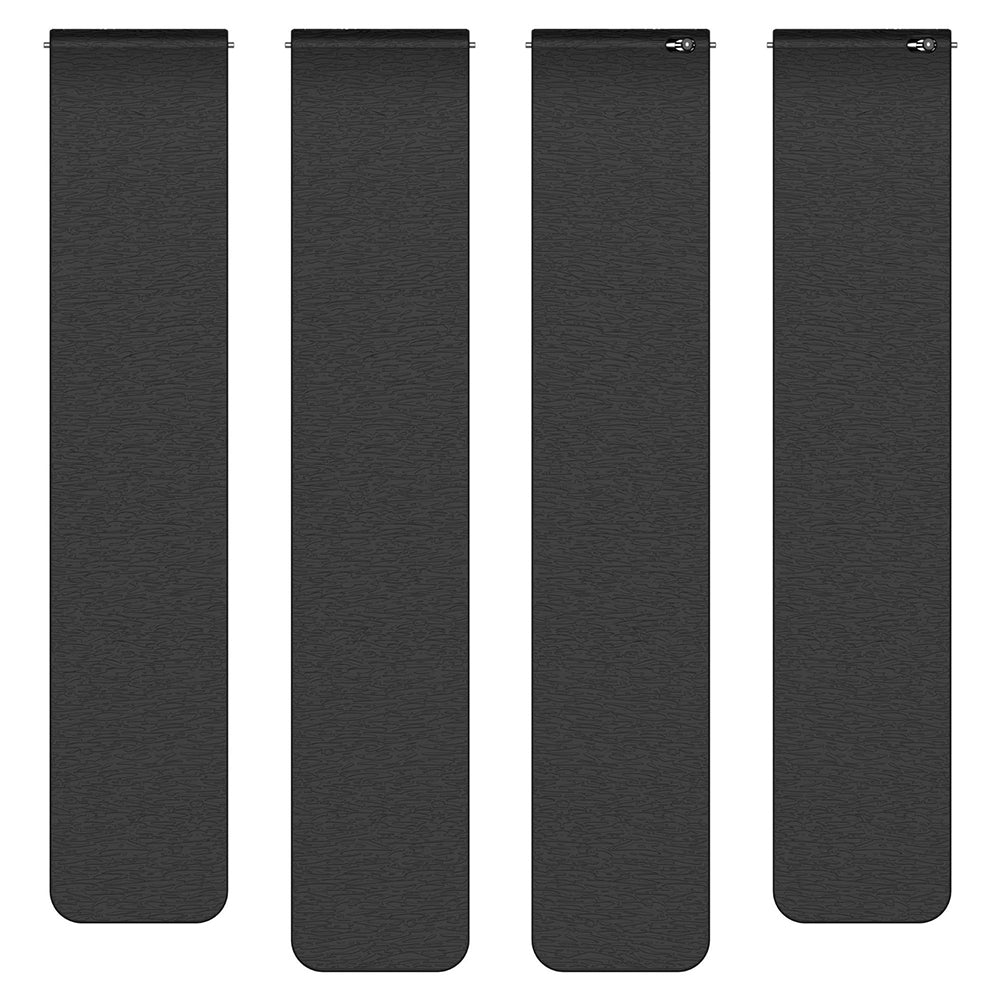 Techsuit W074 band voor Samsung Galaxy Watch Series, 20mm, Zwart