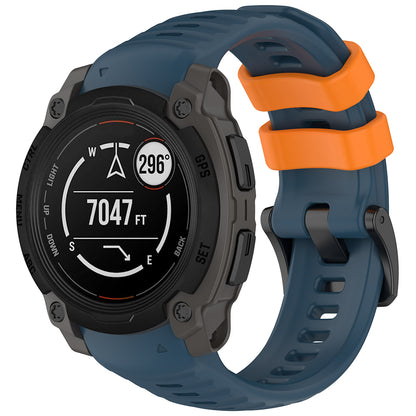 Techsuit W076 riem voor Garmin Instinct E 45mm, Blauw