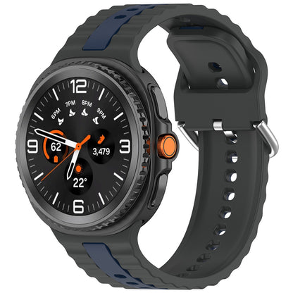 Techsuit W078 band voor Samsung Galaxy Watch 8 Classic / Watch8 44mm / Watch 8 40mm, Grijs
