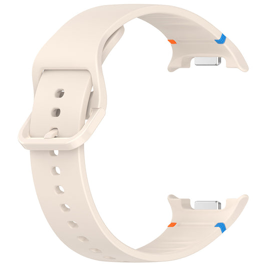 Techsuit W079 band voor Samsung Galaxy Watch 8 Classic / Watch8 44mm / Watch 8 40mm, Beige