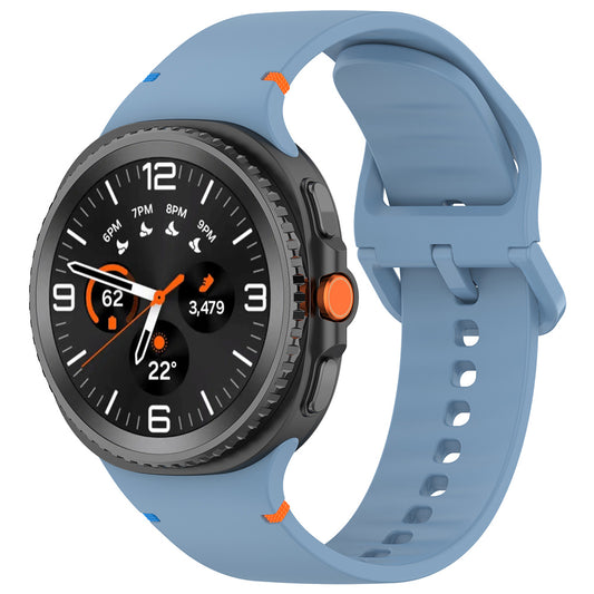 Techsuit W079 band voor Samsung Galaxy Watch 8 Classic / Watch8 44mm / Watch 8 40mm, Blauw