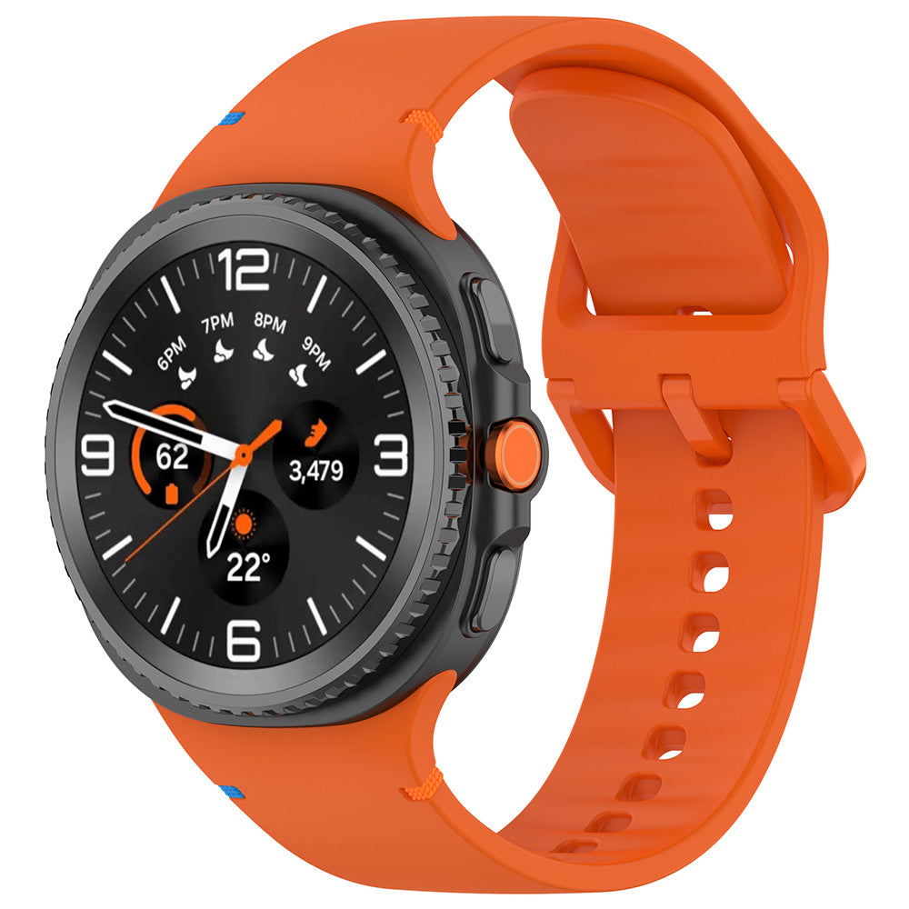 Techsuit W079 band voor Samsung Galaxy Watch 8 Classic / Watch8 44mm / Watch 8 40mm, Oranje
