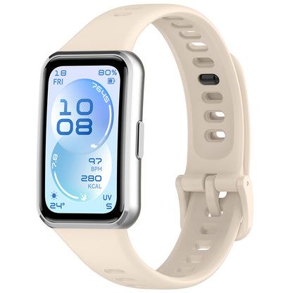 Techsuit W081 band voor Huawei Band 11 / 11 Pro, Crème
