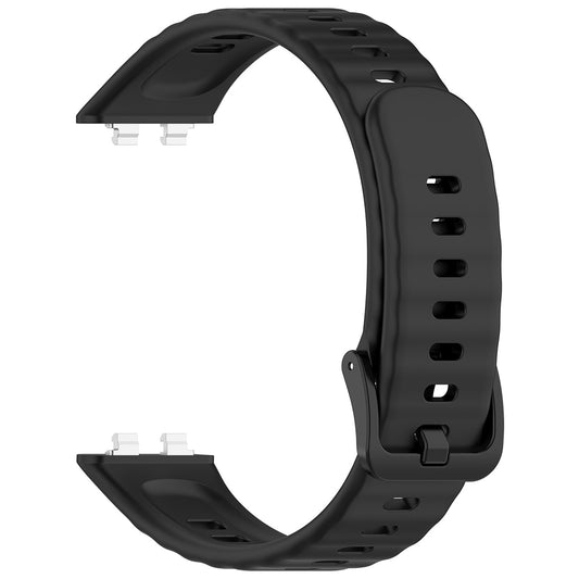 Techsuit W082 riem voor Huawei Band 11 / 11 Pro, Zwart