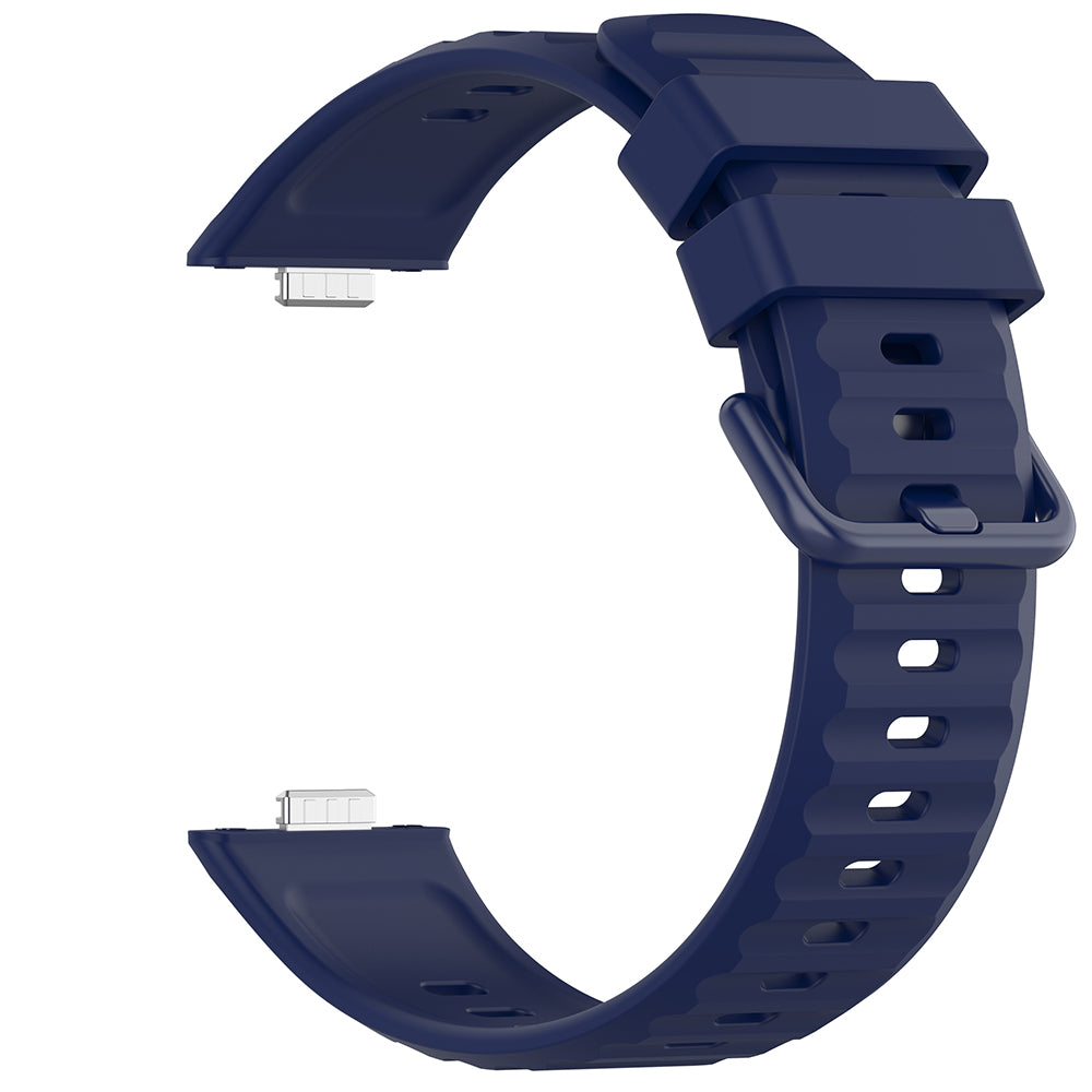Techsuit-band W082 voor Huawei Watch Fit 5 Pro, Marineblauw