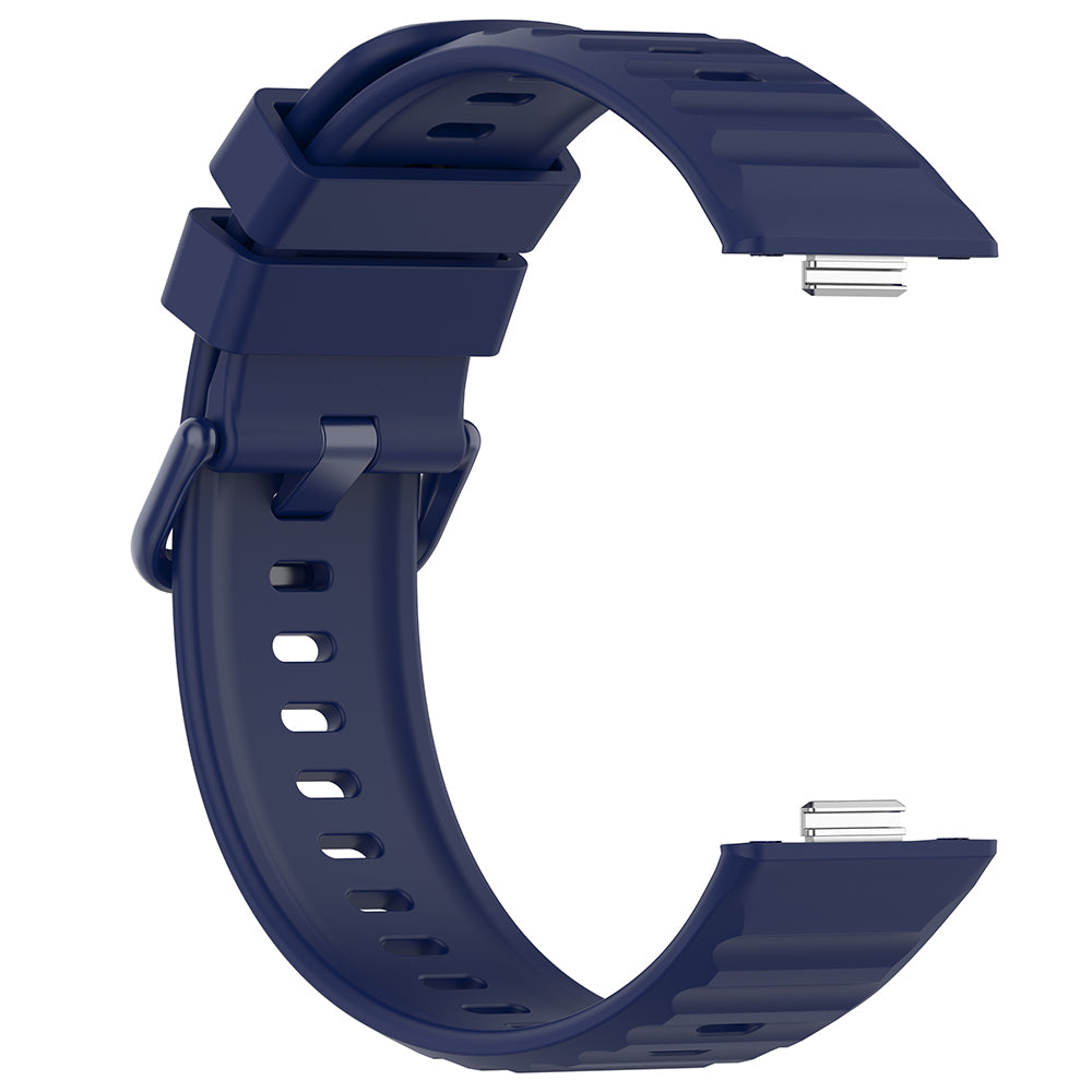 Techsuit-band W082 voor Huawei Watch Fit 5 Pro, Marineblauw