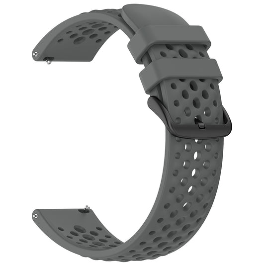 Techsuit W083 band voor Amazfit Watch / Samsung Watch Series, 22mm, Gri