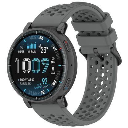 Techsuit W083 band voor Amazfit Watch / Samsung Watch Series, 22mm, Gri