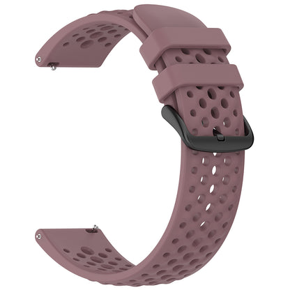 Techsuit W083 band voor Amazfit Watch / Samsung Watch Series, 22mm, Paars