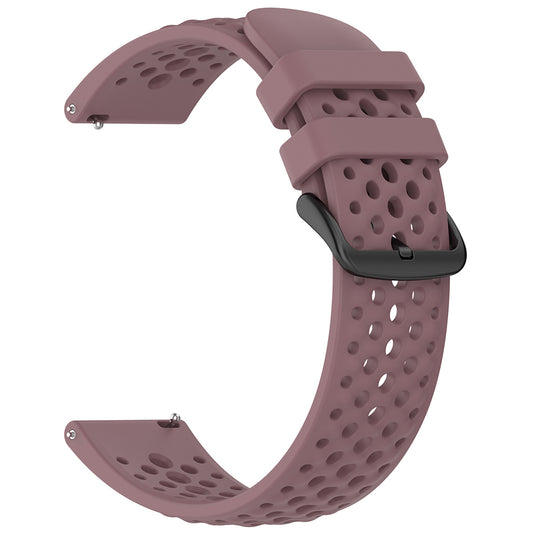 Techsuit W083 band voor Amazfit Watch / Samsung Watch Series, 22mm, Paars