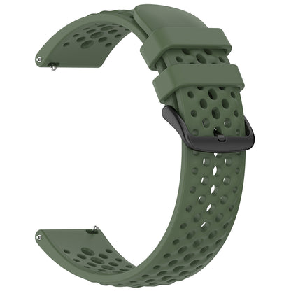 Techsuit W083 band voor Amazfit Watch / Samsung Watch Series, 22mm, Groen