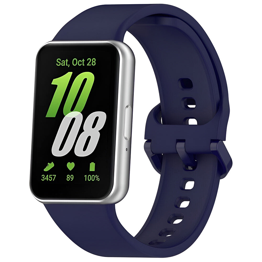 Techsuit-band W086 voor Samsung Galaxy Fit3 R39M, Marineblauw