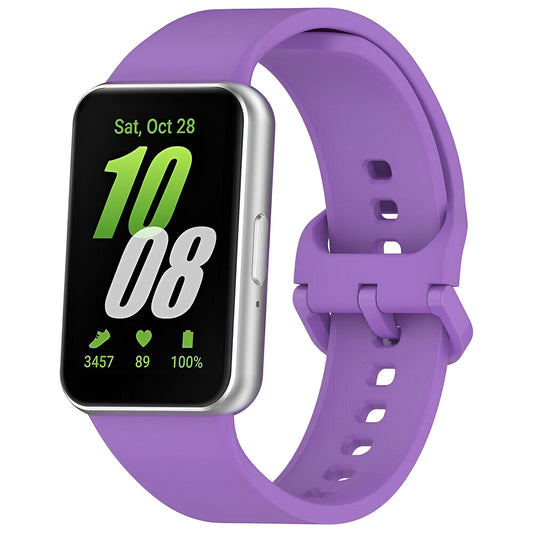 Techsuit-band W086 voor Samsung Galaxy Fit3 R39M, Paars