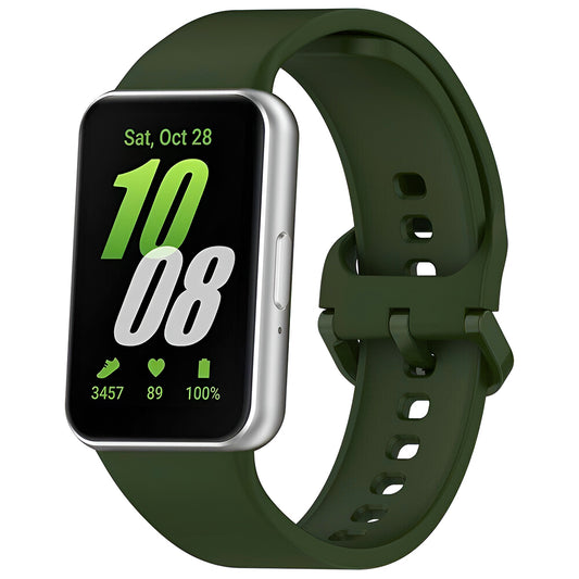 Techsuit-band W086 voor Samsung Galaxy Fit3 R39M, Groen