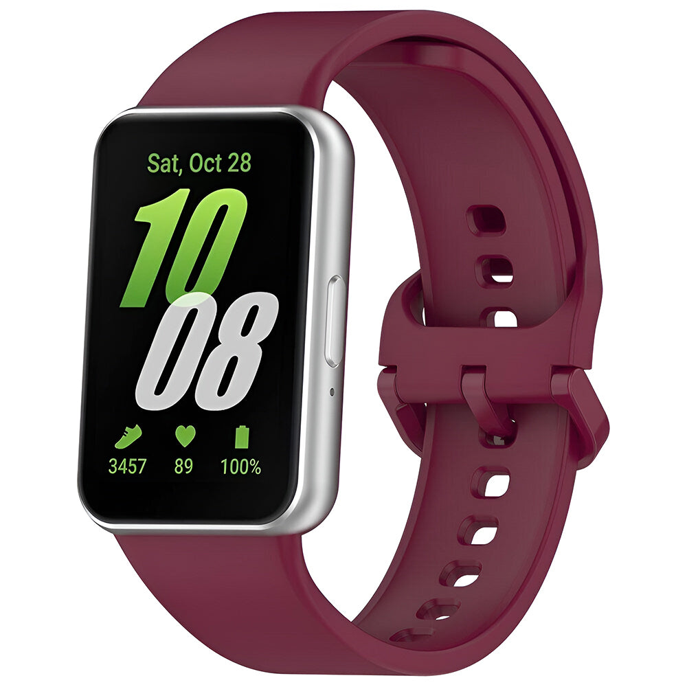 Techsuit-band W086 voor Samsung Galaxy Fit3 R39M, bordeaux