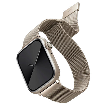 UNIQ Dante band voor Apple Watch 42mm / 41mm / 40mm / 38 Series, Goudkleurig
