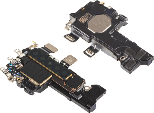 Apple iPhone 16 luidspreker, met band