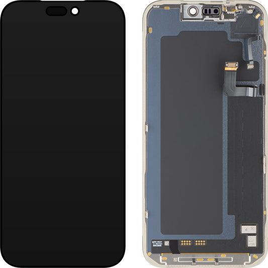 Display met Touchscreen Apple iPhone 17 Pro Max, met Frame, Zwart, Service Pack 661-56050