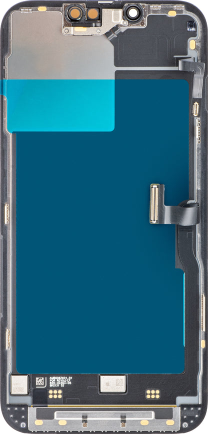 Touchscreen display Apple iPhone 13 Pro, met frame, zwart, Service Pack 661-21993