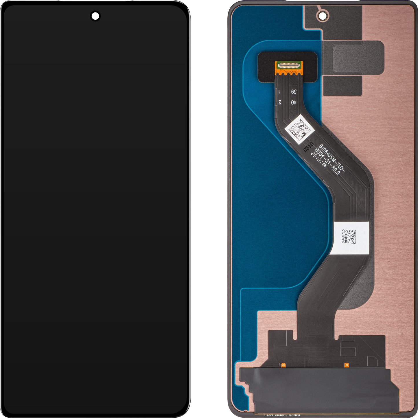 Display met Touchscreen Honor Magic V5, Sub Outer, Service Pack 0235APSH