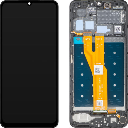 Touchscreen Display Honor X5c / X5c Plus, met Frame, Zwart, Service Pack 9707ACHU