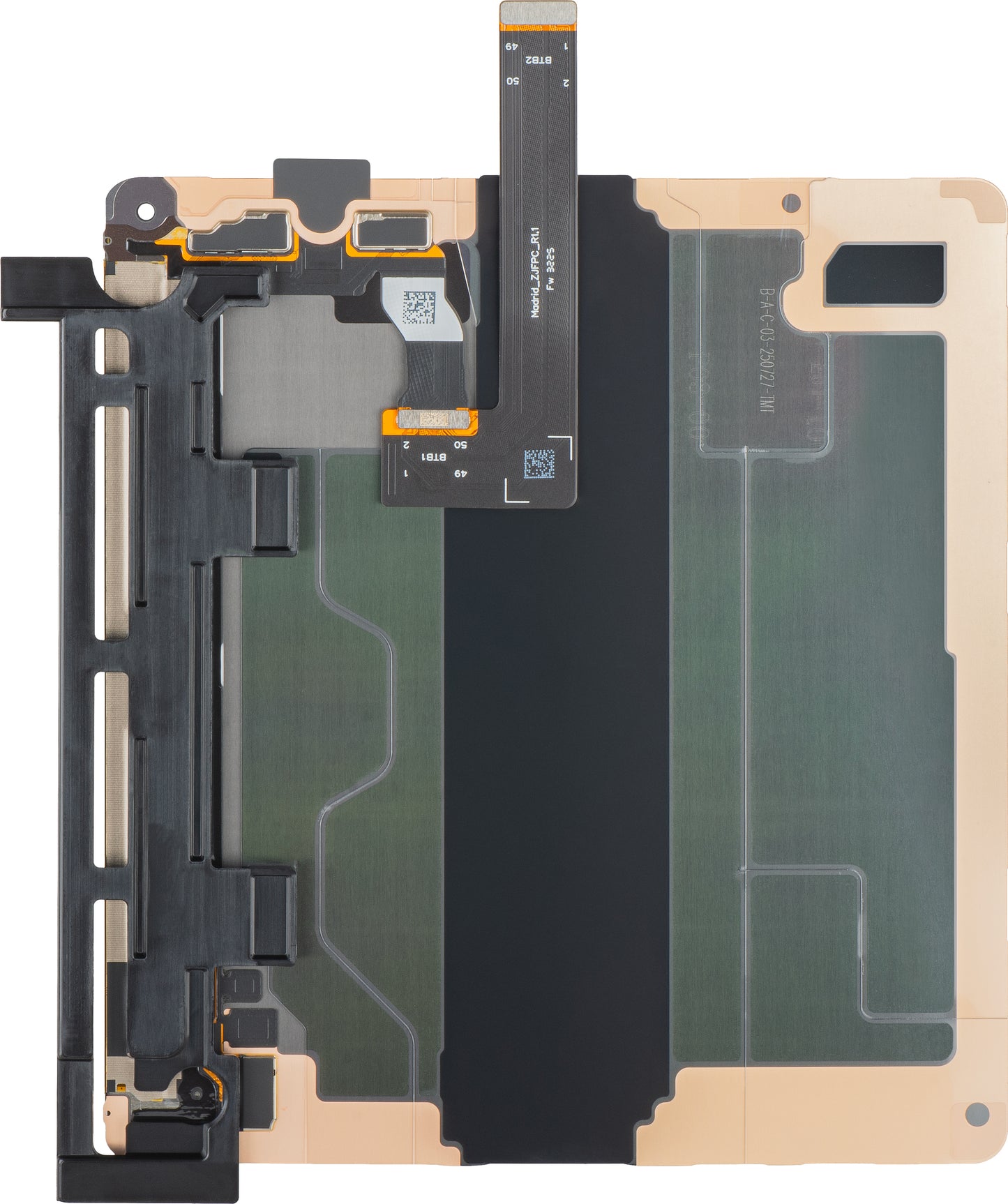 Display met Touchscreen Huawei Mate X7, Sub Inner, Service Pack 23021670