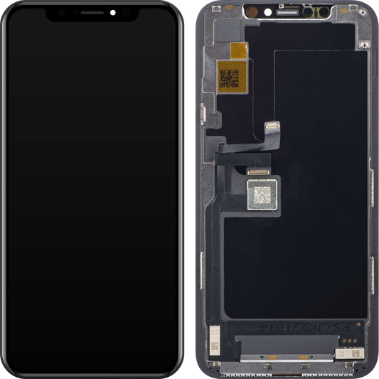 JK Touchscreen Display voor Apple iPhone 11 Pro, met frame, In-Cell LCD-versie, zwart