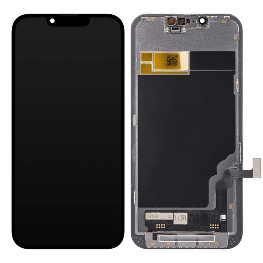 Touchscreen Display JK voor Apple iPhone 13, met frame, In-Cell LCD-versie, zwart