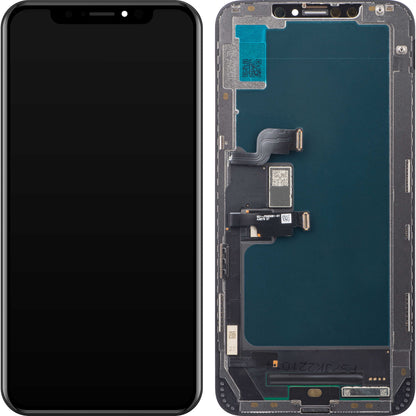 JK Touchscreen Display voor Apple iPhone XS Max, met frame, In-Cell LCD-versie, zwart