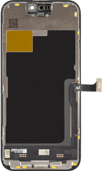 JK Touchscreen Display voor Apple iPhone 15 Pro, met frame, In-Cell LCD-versie, zwart 