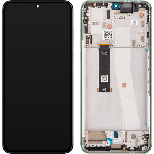 Motorola Edge 30 Neo Touchscreen Display, met Frame, Groen (Aqua Foam), Service Pack 5D68C21406