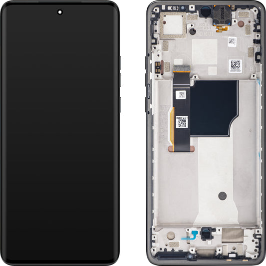 Touchscreen Display Motorola Edge 40 Neo, met Frame, Versie L3, Zwart, Swap 5D68C23158
