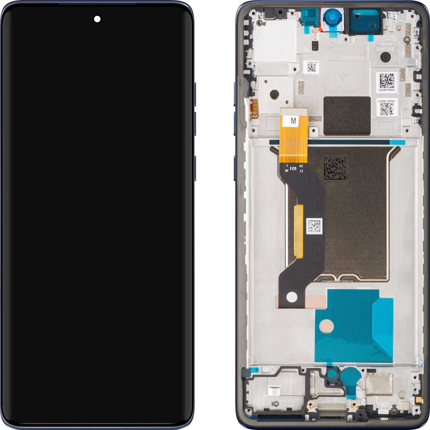 Display met Touchscreen Motorola Edge 60 Fusion, met Frame, Marineblauw (Pantone Slipstream), Service Pack 5D68C29878