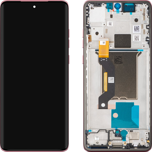 Display met Touchscreen Motorola Edge 60 Fusion, met Frame, Roze (Pantone Zephyr), Service Pack 5D68C29880