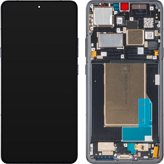 Display met Touchscreen Motorola Edge 70 Ultra / Signature, met Frame, Zwart, Service Pack 5D68C31910