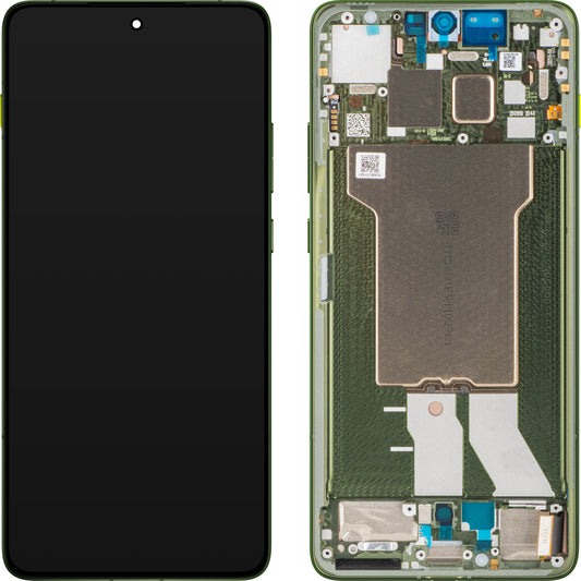 Display met Touchscreen Motorola Edge 70, met Frame, Groen (Bronze Green), Service Pack 5D68C31543