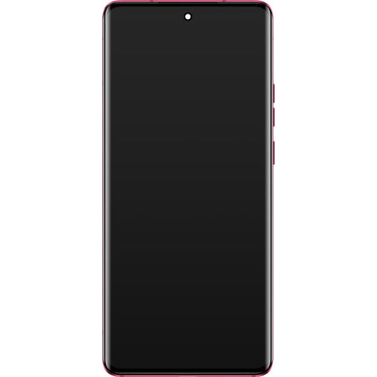 Touchscreen scherm Motorola Edge 40, met frame, rood (Viva Magenta), Service Pack 5D68C22712 