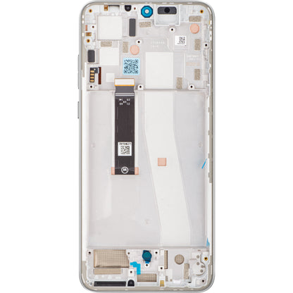 Motorola Edge 30 Neo aanraakscherm, met frame, zilver (ijspaleis), Service Pack 5D68C21404 