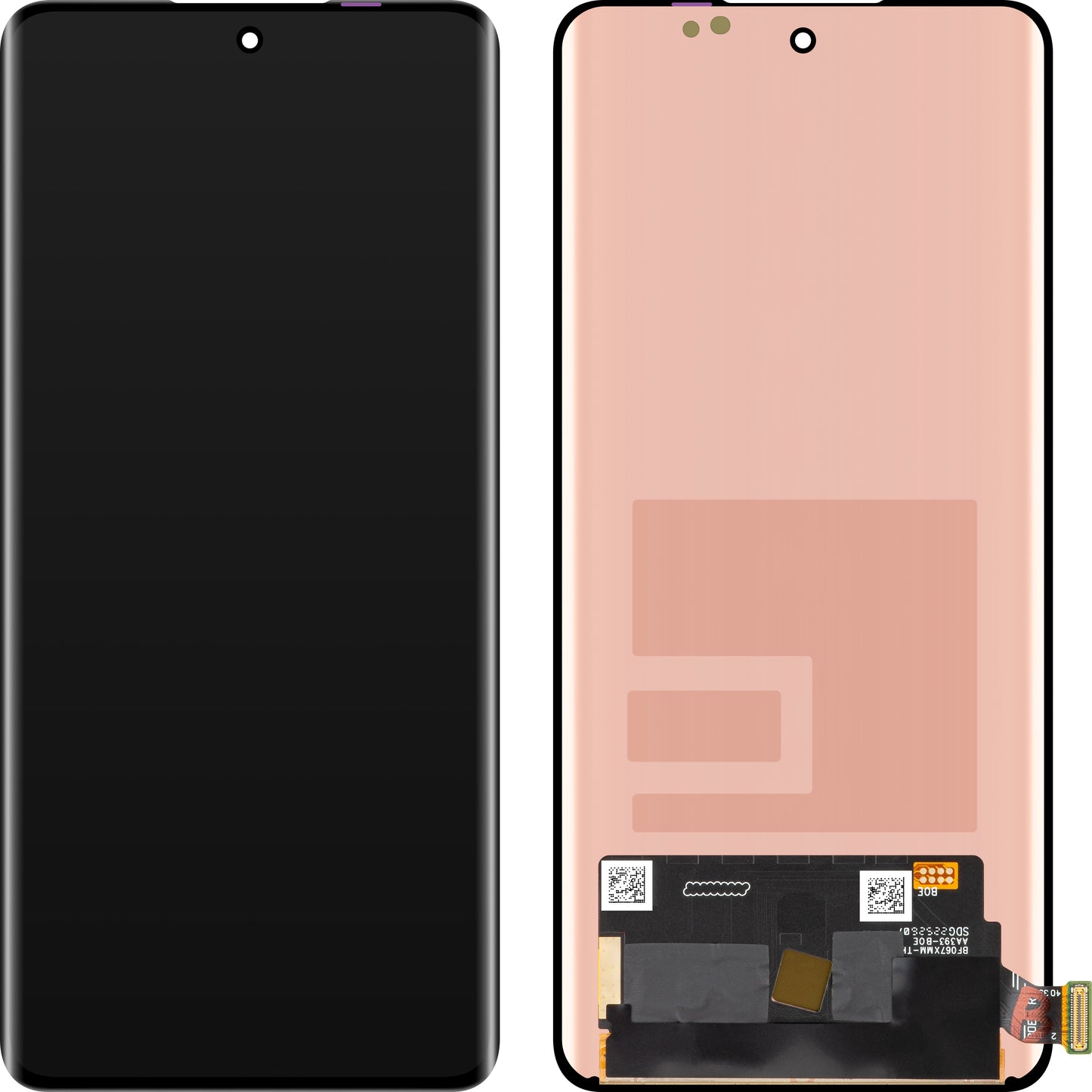 Display met Touchscreen MP compatibel met Oppo Reno10, OLED-versie