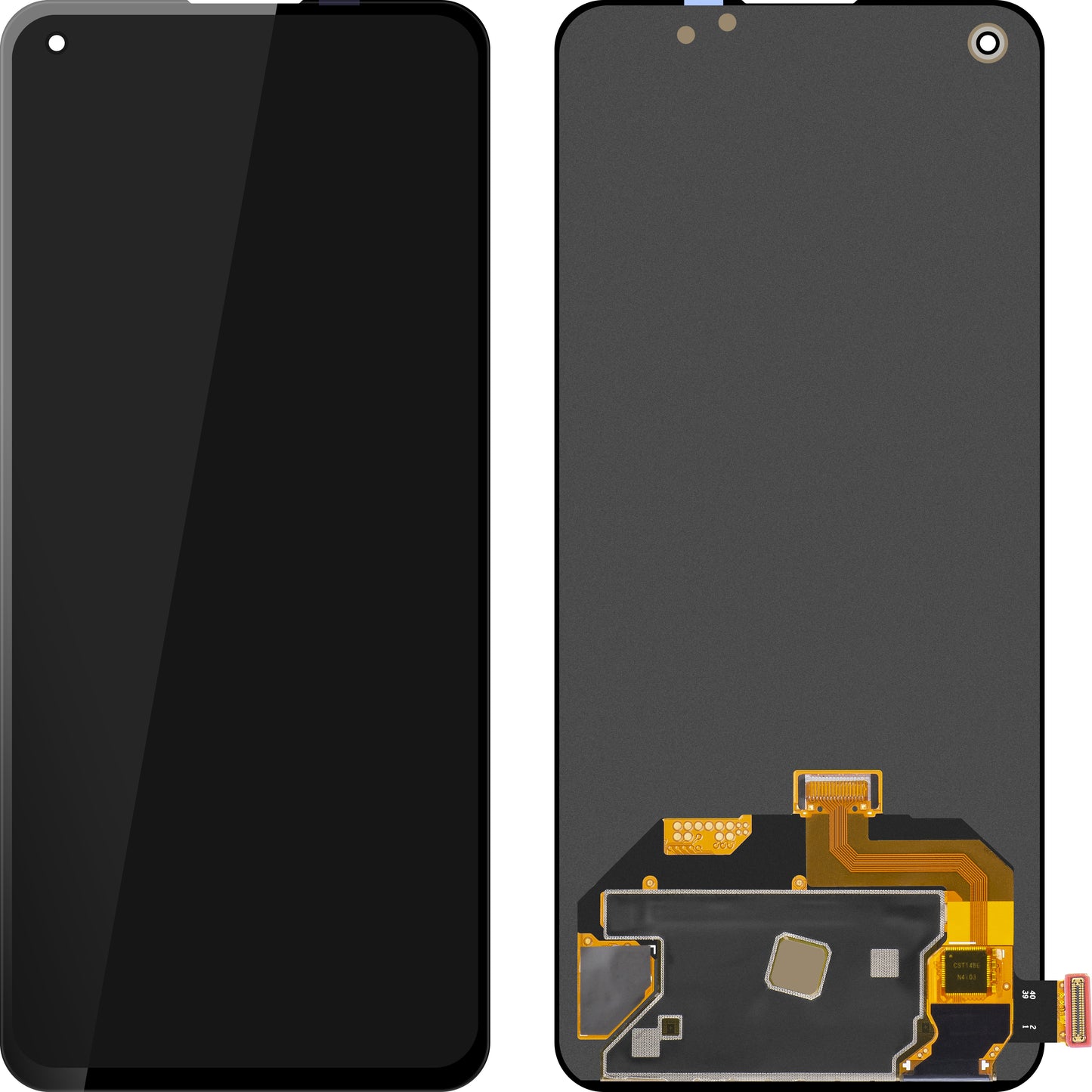 Display met Touchscreen MP compatibel met Realme GT Master, OLED-versie