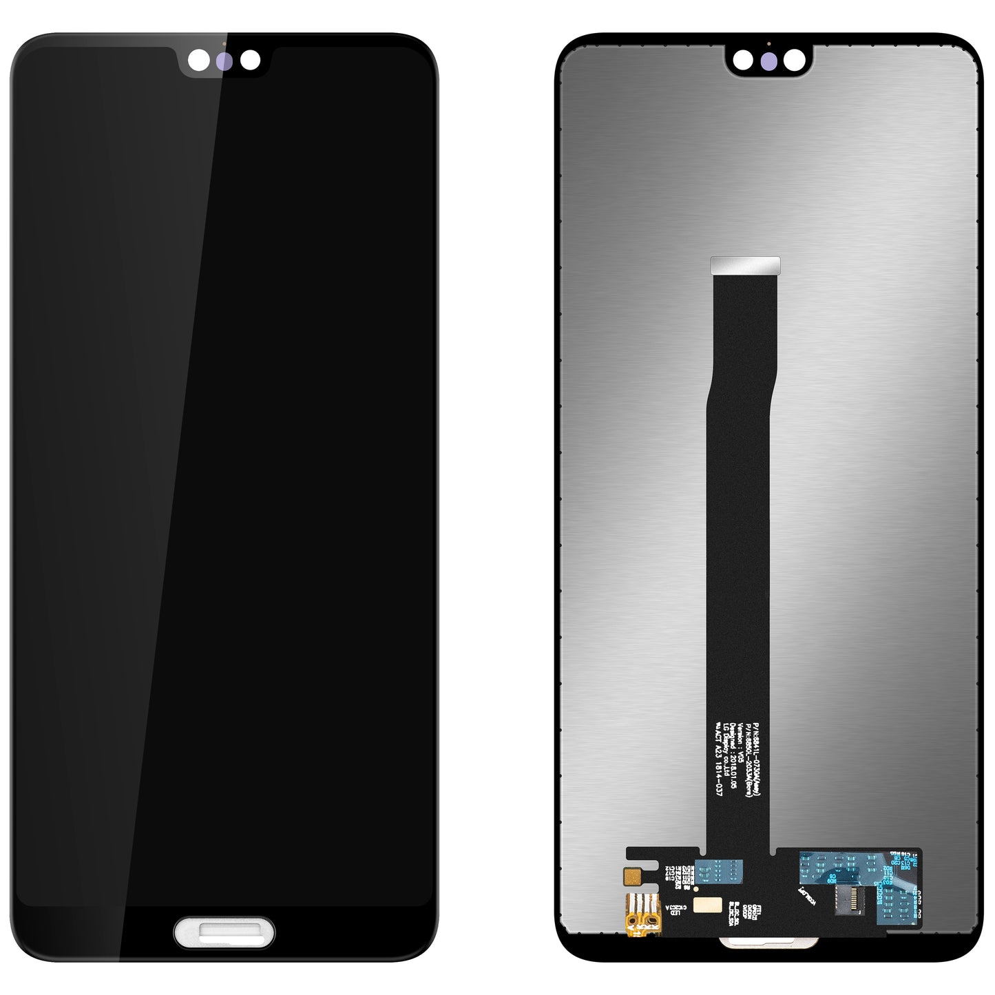 Display met Touchscreen MP compatibel met Huawei P20
