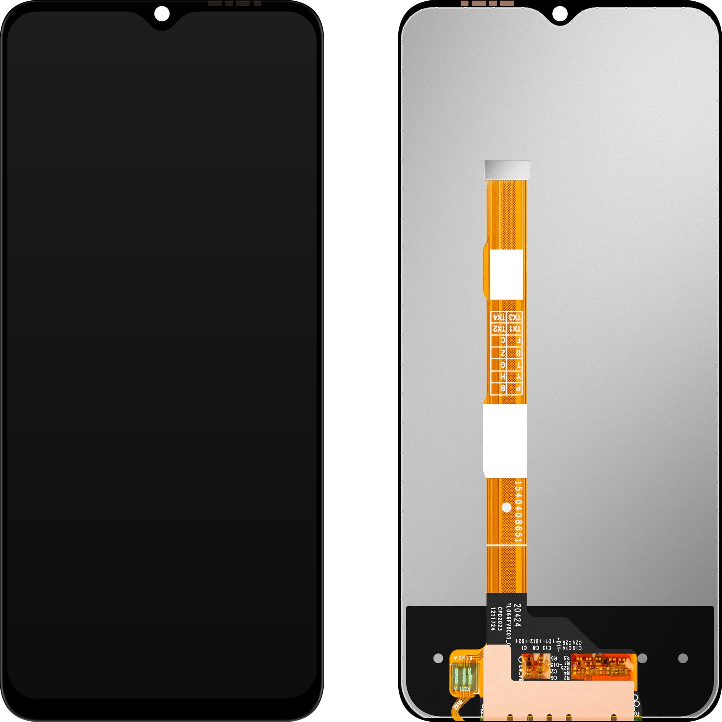 Display met Touchscreen MP compatibel met vivo Y51 (2020, december) / Y52s / Y53s / Y72 5G