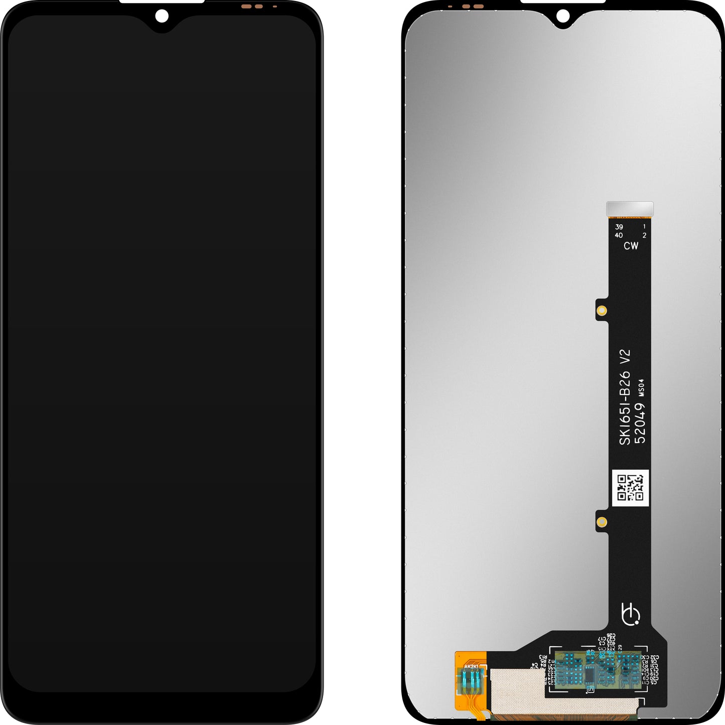 Display met Touchscreen MP compatibel met ZTE Blade A51 / Blade A71